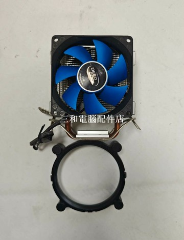 九州風神雙銅管9CM散熱器風扇 支援Intel 775 扣具 成色實拍 確認主板型號赠送硅脂【三和電腦配件店】