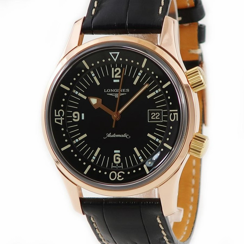 LONGINES クォーツ 時計 K18 ロンジン LONGINES K18 金無垢 AUTOMATIC 自動巻き メンズ