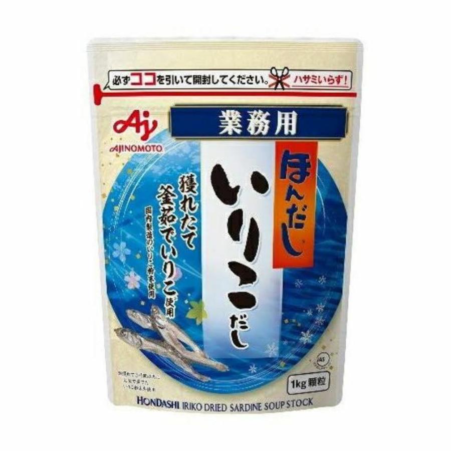 味の素　いりこだし　1kg　だし　業務用　食品　調味料　送料無料 5袋