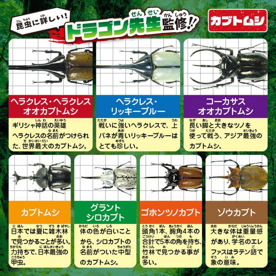 フィギュア リアル造形図鑑 カブトムシ