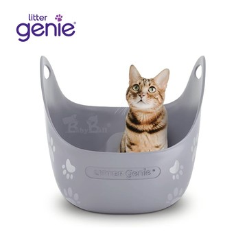 Litter Genie 360°主子貓砂籃/高邊加大型貓砂盆(內已含專用砂鏟*1個)