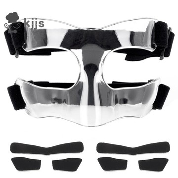 用於鼻部保護的可調節運動面罩,用於斷鼻的軟墊鼻保護器