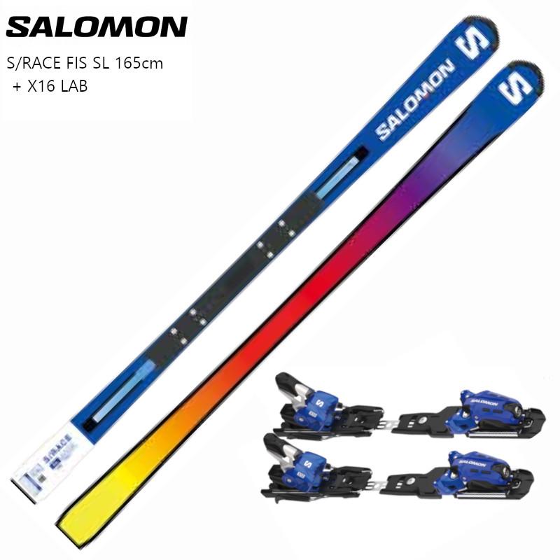 サロモン スキー板 2024 SALOMON S/RACE FIS SL 165 + X16 LAB 