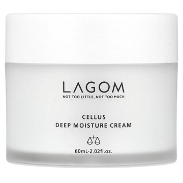 LAGOM, Cellus 深層保濕霜，2.02 液量盎司（60 毫升）
