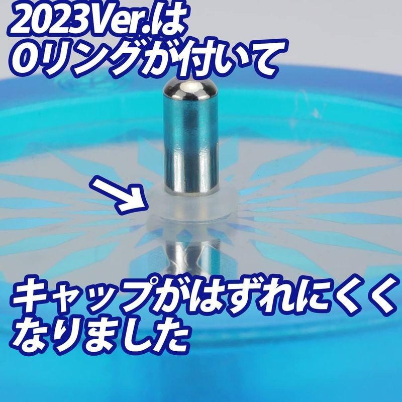 日本こままわし協会 認定こま ヒバリ (パープル 2023Ver.Oリング搭載