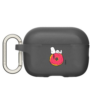 AirPods Pro 2 AirPods Case 黑 - 史努比 Snoopy - Snoopy甜甜圈