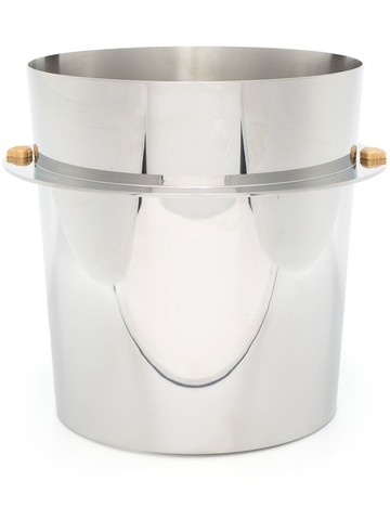 Versace - Medusa Head champagne bucket - unisex - stainless steel - One Size - Silver