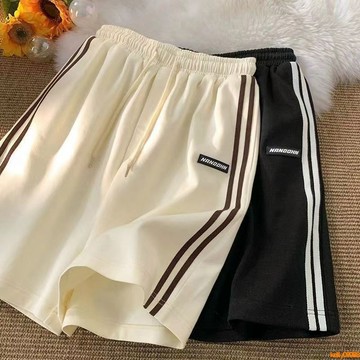 💥下殺價💥 女褲 夏季新款運動休閑短褲子女港風情侶寬松bf五分褲百搭外穿ins潮流