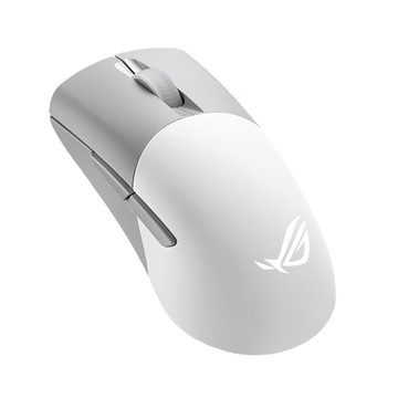 ASUS ROG Keris Wireless AIMPOINT 無線三模電競滑鼠(白色款)