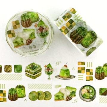 抹茶 માસ્કિંગ ટેપ