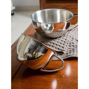 18/10不銹鋼大肚杯早餐燕麥牛奶杯吃飯碗打蛋碗量杯帶手柄泡面碗