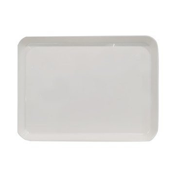 SaNNeNg 三能 SN4343 15吋抗菌塑膠托盤  381 x 286 x 21mm  米白色  1個