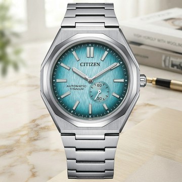 CITIZEN星辰 Mechanical系列 Zenshin 60 新鈦度 機械腕錶 40.5mm/NK5020-58L