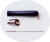 柳宗理零件-單手不鏽鋼鍋具把手組/16cm鍋用