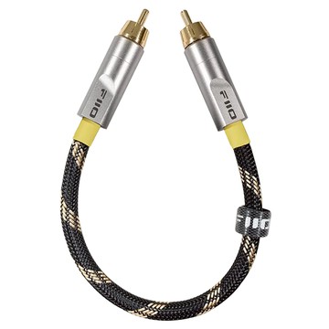 FIIO 飛傲 數位同軸RCA音源對錄線 LR-RCA5S (20cm)  1條