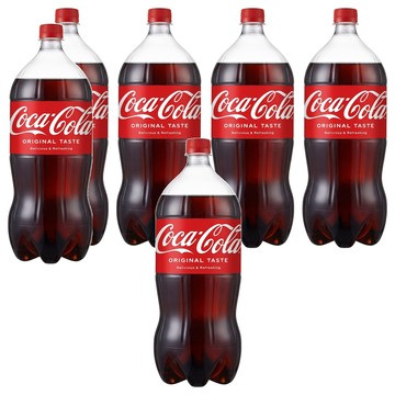 Coca-Cola 可口可樂  2L  6瓶