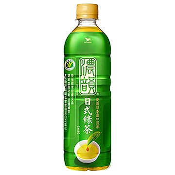 濃韻日式綠茶/600ml/24瓶