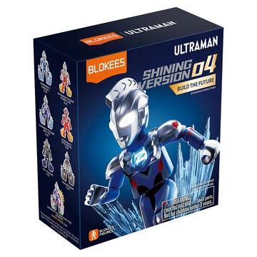 BLOKEES 布魯可 超人力霸王 可動積木公仔 閃耀版第4彈 款式隨機  1盒