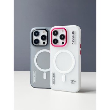 磁吸15可無線充電適用蘋果16ProMax手機殼iPhone13磨砂防摔保護套12簡約14高級感潮男女小眾11Magsafe情侶