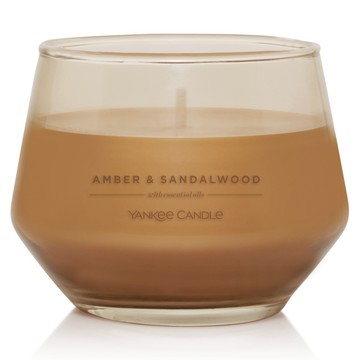 YANKee CANDLe 工作室系列 香氛蠟燭  449.06g  1件  琥珀與檀香