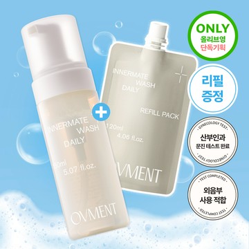 ovment Innermate Wash Daily 150ml Set (+Refill 120ml)