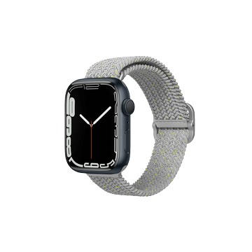 Apple Watch Series 7 (45mm) Apple Watch 專用編織錶帶 石灰色