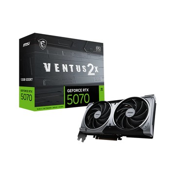 微星 RTX 5070 12G VENTUS 2X OC 顯示卡 廠商直送