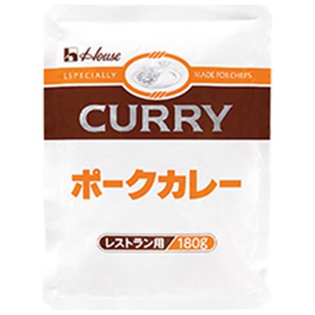 ハウス食品　業務用　ポークカレー　180g×30個