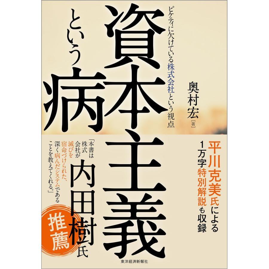 資本主義という病 ピケティに欠けている株式会社という視点