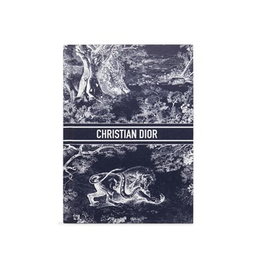 Dior 迪奧 Toile de Jouy 深藍約依印花筆記本