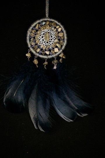 純手工捕夢網 Handmade Dreamcatcher－【 拉長石】