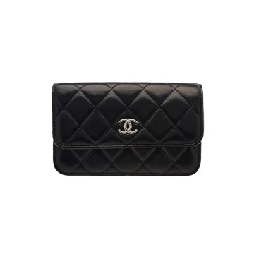 CHANEL AP1898 珍珠鏈條翻蓋小包 WOC