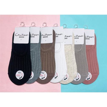 SJA宇新織品-SJA2234素色襪套(五入組)