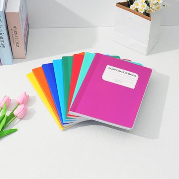 B5車線本批發簡約彩色軟抄本學習用品辦公會議記事本學生文具本子