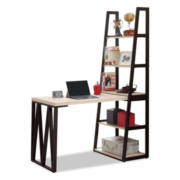 ASSARI-塔利斯4尺L型鐵架書桌(寬122x深64x高180cm