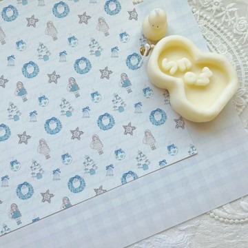 christmas Whitesanta&check