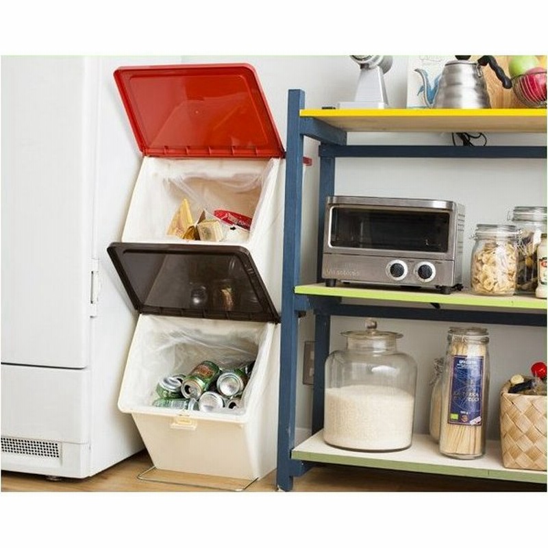 ふた付きゴミ箱 ダストボックス 38l 1個 Stacksto スタックストー Pelican Garbee ペリカン ガービー 通販 Lineポイント最大0 5 Get Lineショッピング