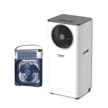 【SONGEN松井】10000BTU清淨除濕移動式冷氣(LD-N361C+香氛霧化扇)