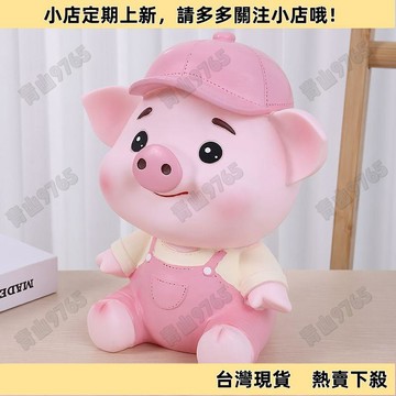 【新品上架】小豬存錢罐 可存可取 兒童男孩女孩大容量防摔 儲蓄罐 高顏值生日禮物