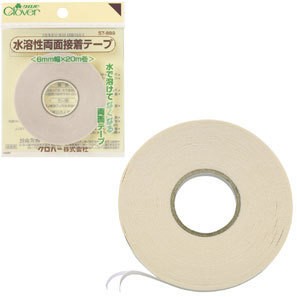 日本進口Clover可樂工具 布用水溶性雙面膠帶 57-899