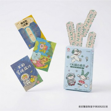 康膚寶 聯名慈善公益OK繃(10入)附贈療癒小書隨機款 靖娟兒童安全文教基金會 X in berry