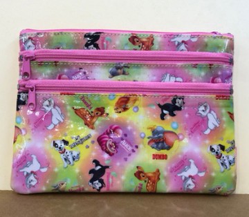 【震撼精品百貨】The Aristocats Marie 迪士尼瑪莉貓~拉鍊收納袋-扁平防水17584