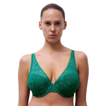 【Chantelle】Spacer T-Shirt Bra內衣>BCD>寶石綠(15F70_0FB)【Day To Night】