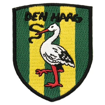 A-ONE 匯旺 荷蘭海牙吉祥物地標造型刺繡 7.5 x 6 CM 聚酯纖維  彩色  1個