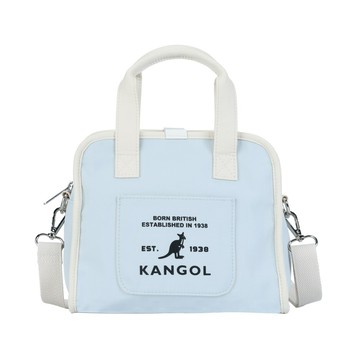 KANGOL 側背包 水藍 斜背 帆布 手提 小包包 6625170581