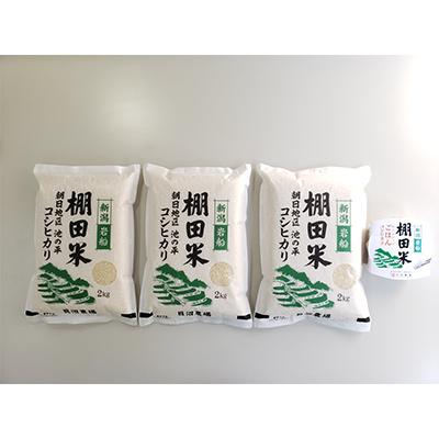 ふるさと納税 村上市 新潟県岩船産6kg  パックごはん(150g×1個)全11回