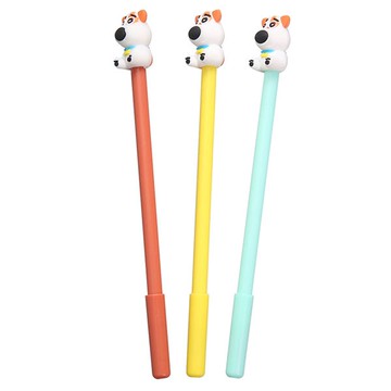 5504 小狗筆 造型筆 中性筆 子筆 創意文具 可愛圓子筆