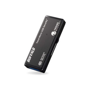 BUFFALO USB3.0対応セキュリティーUSBメモリー 4GB ウイルスチェックモデル 1年保証タイプ RUF3-HSL4GTV