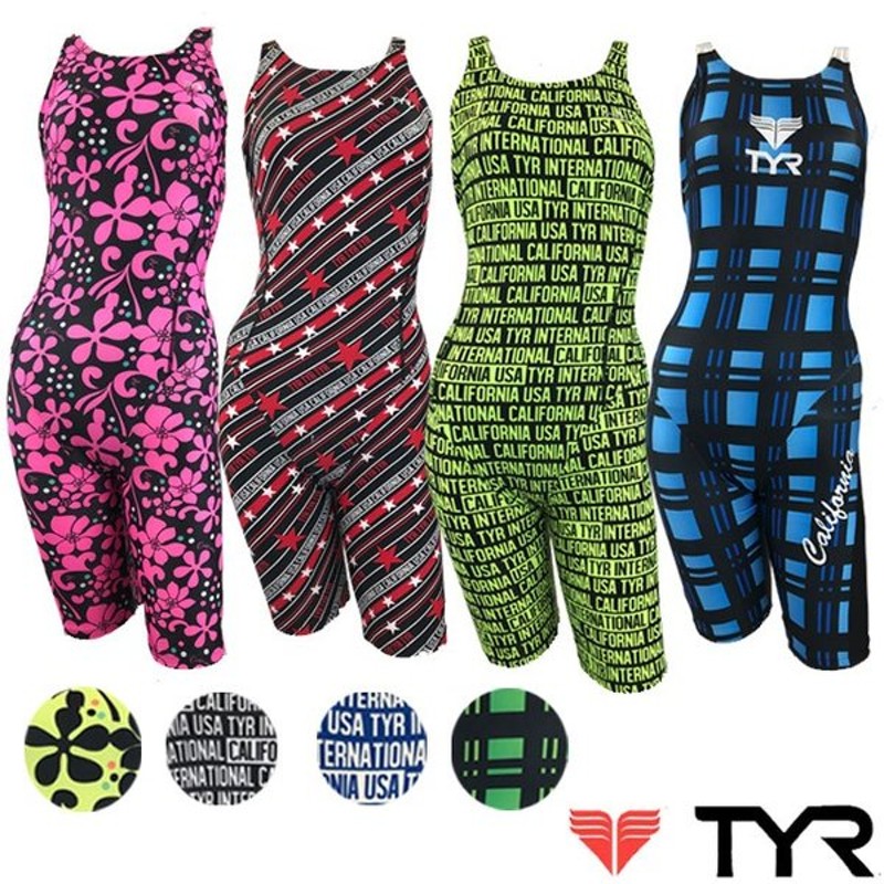 94%OFF!】 TYR レディース水着 競泳 練習用 スパッツ水着 SEATH122 BL fucoa.cl