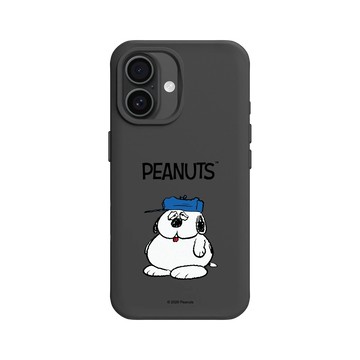 iPhone 16 SolidX 黑 - 史努比 Snoopy - 經典 - Olaf歐拉夫